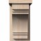 Ekena Millwork Pescadero Smooth Corbel w/Backplate, Douglas Fir, 7 1/2"W x 14"D x 14"H COR08X14X14PEC01SDF - alternate 3